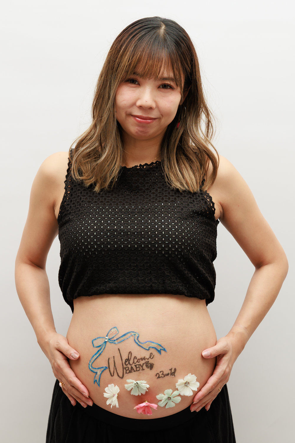 マタニティフォト ボディジュエリー③ - 画像 (7)