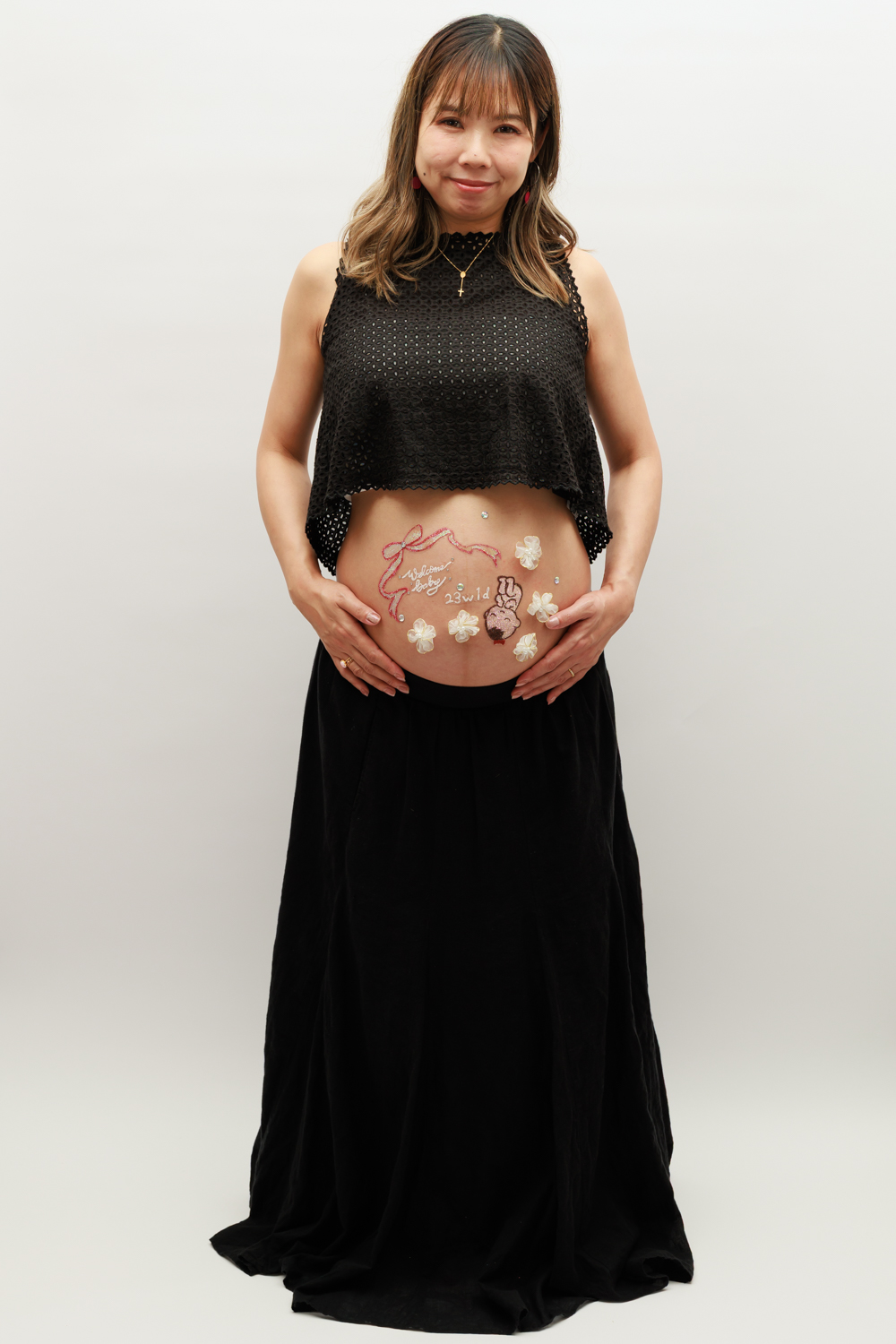 マタニティフォト ボディジュエリー② - 画像 (7)